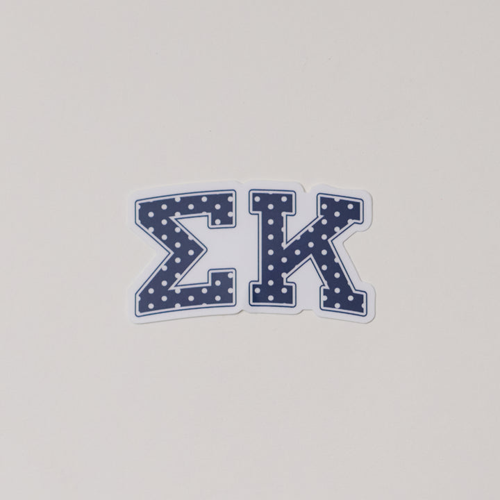 Polka Dot Sorority Sticker