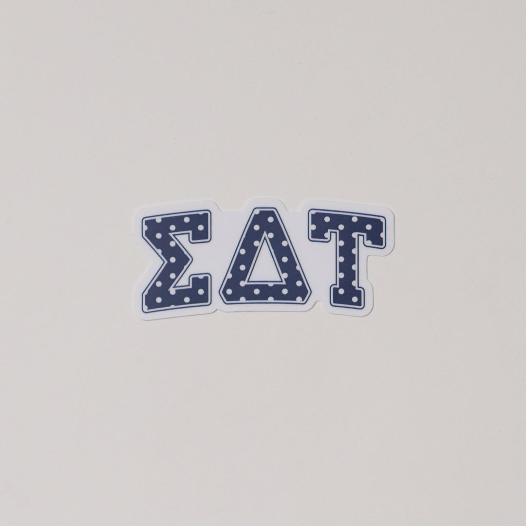 Polka Dot Sorority Sticker