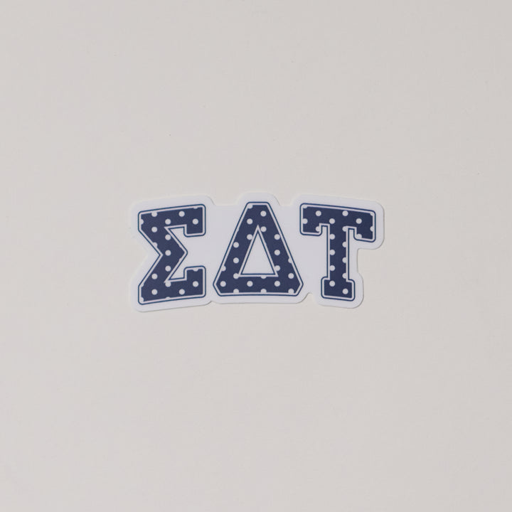 Polka Dot Sorority Sticker