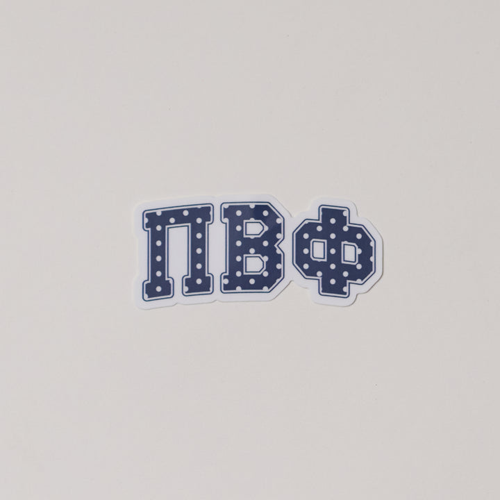Polka Dot Sorority Sticker