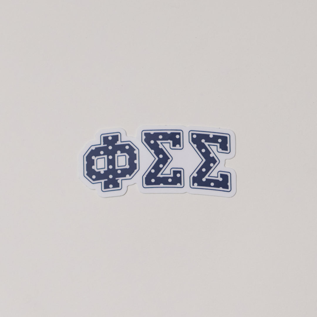 Polka Dot Sorority Sticker