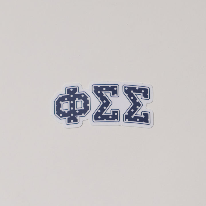 Polka Dot Sorority Sticker