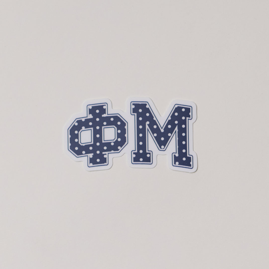 Polka Dot Sorority Sticker