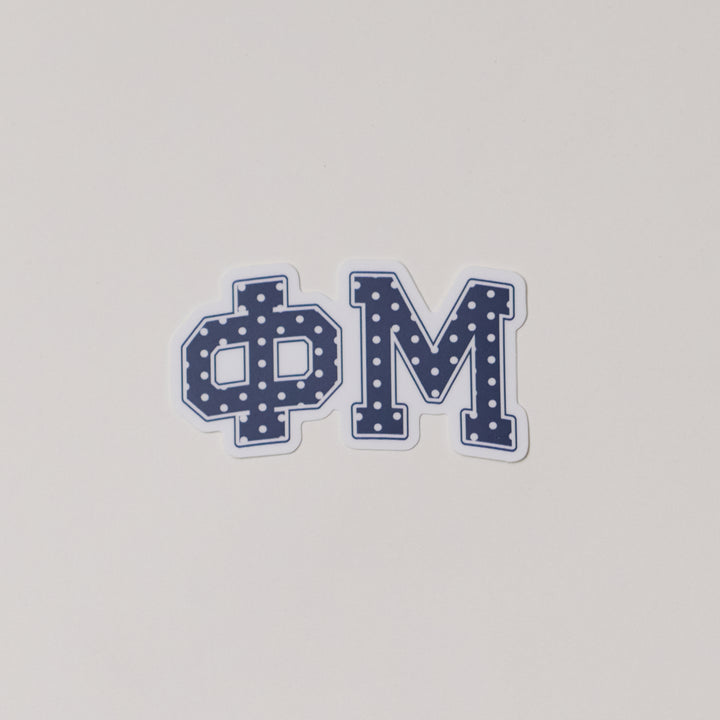 Polka Dot Sorority Sticker