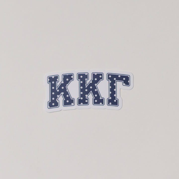 Polka Dot Sorority Sticker