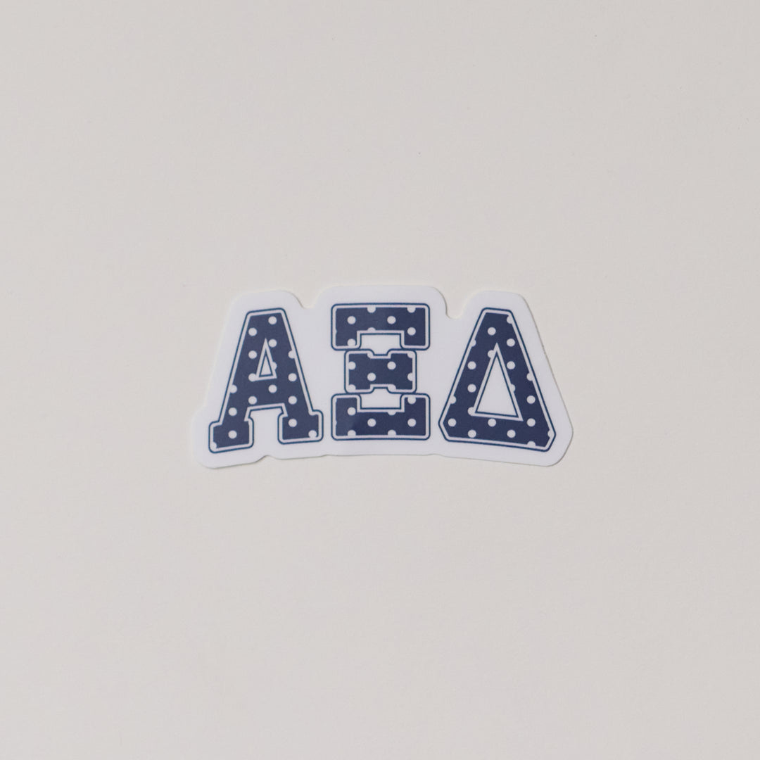 Polka Dot Sorority Sticker