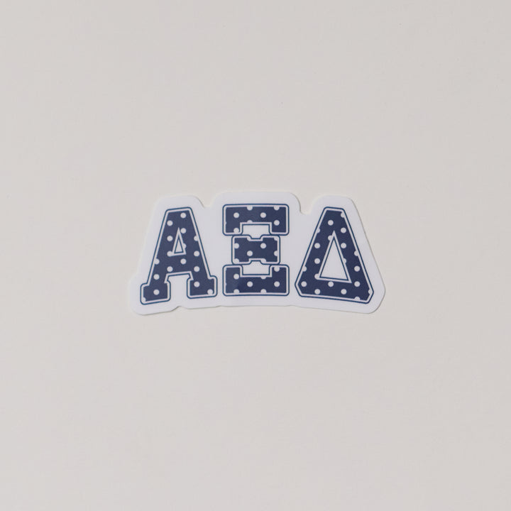 Polka Dot Sorority Sticker