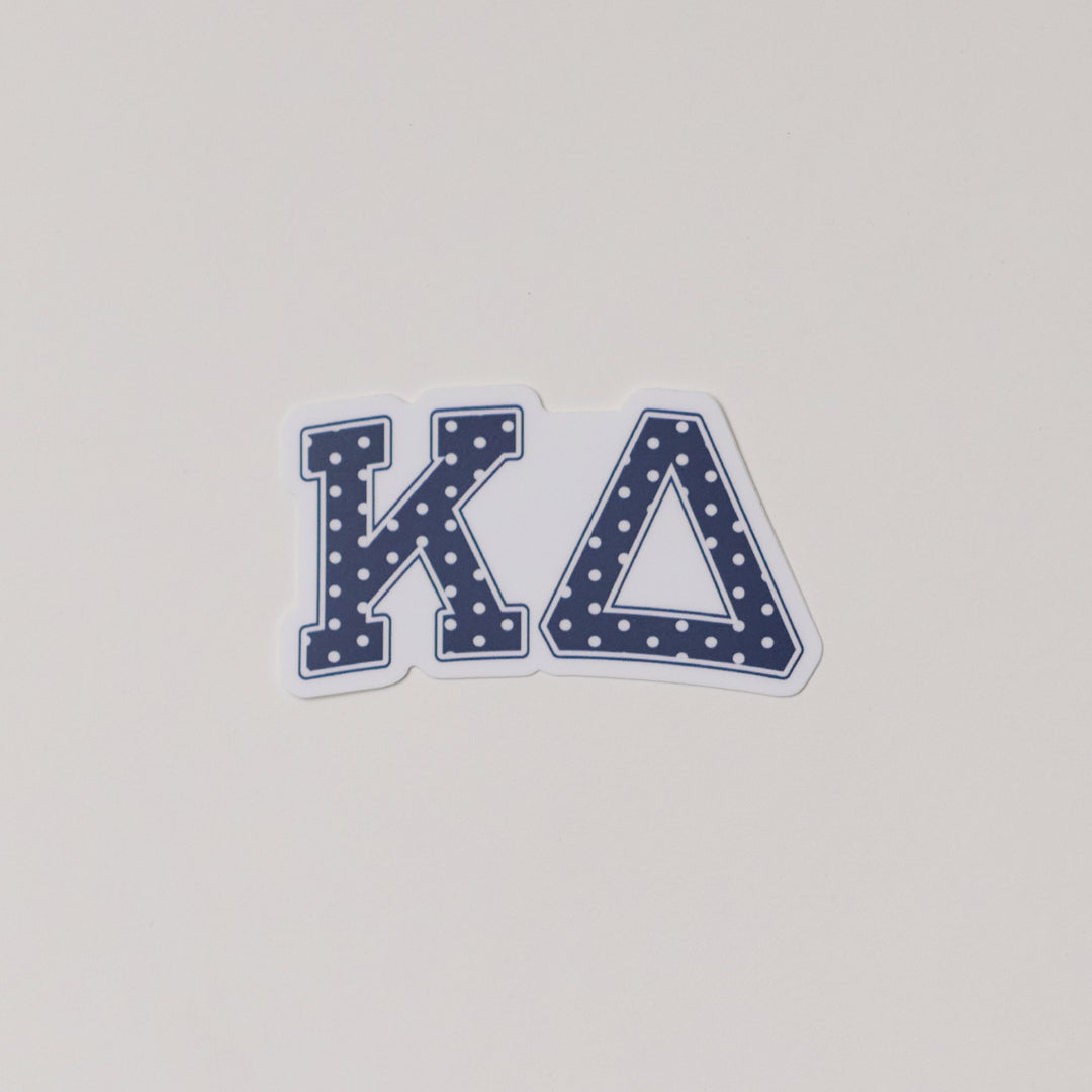 Polka Dot Sorority Sticker