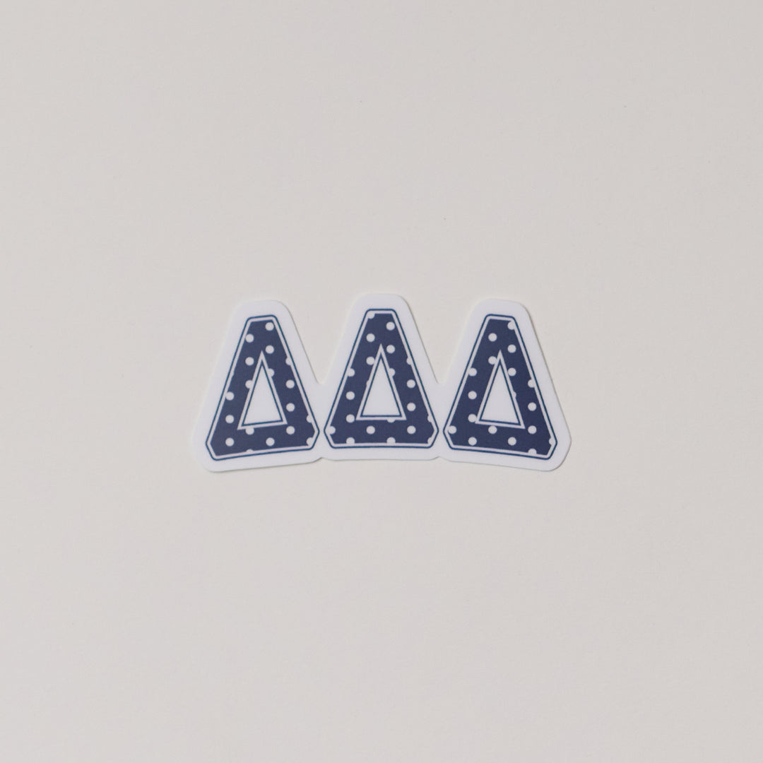 Polka Dot Sorority Sticker