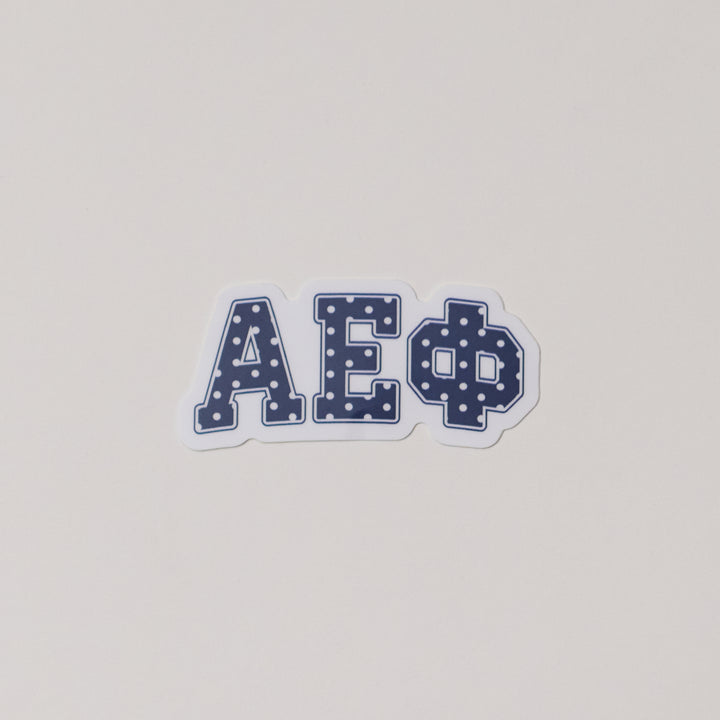 Polka Dot Sorority Sticker