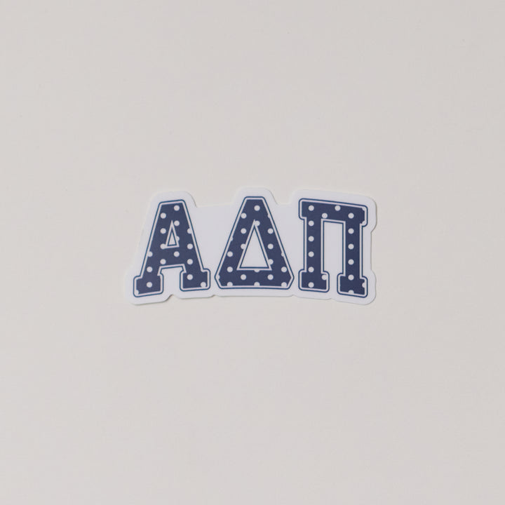 Polka Dot Sorority Sticker