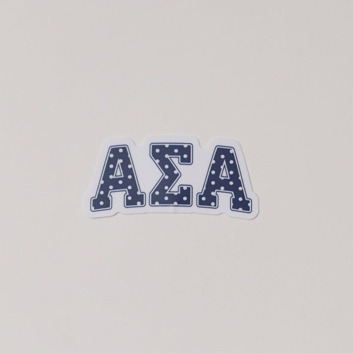 Polka Dot Sorority Sticker