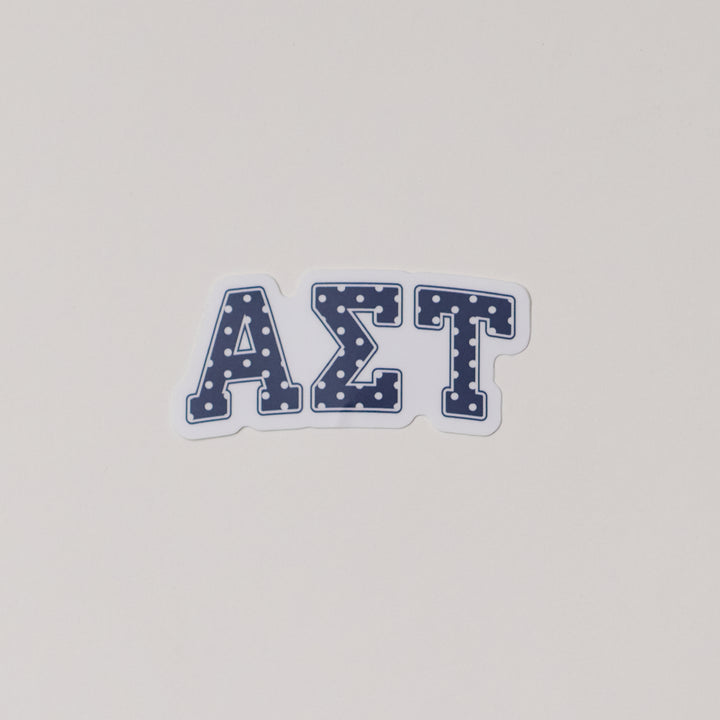 Polka Dot Sorority Sticker