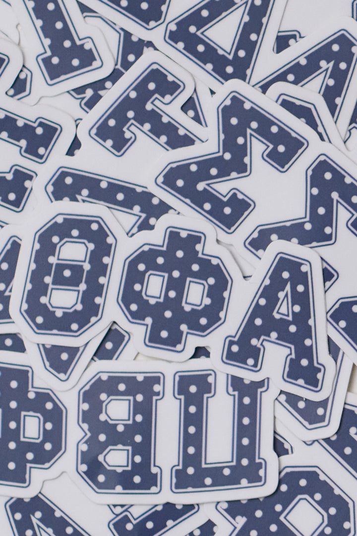 Polka Dot Sorority Sticker