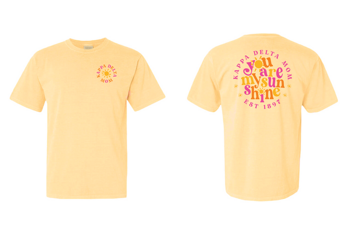 You Are My Sunshine Sorority Mom Tee