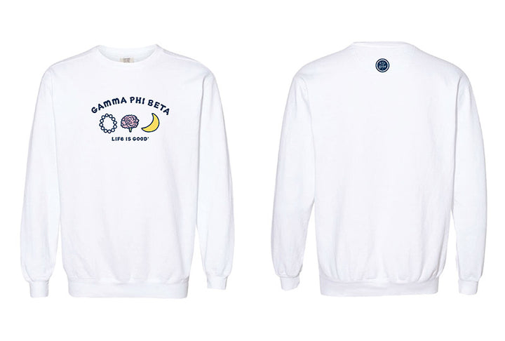 LIFE IS GOOD® Sorority Symbols Crewneck