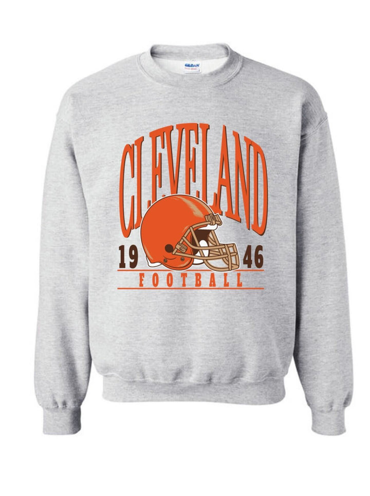 Cleveland Football Crewneck