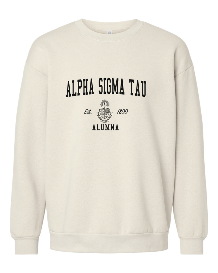 Alumna Vintage Crest Sorority Crewneck - 2XL - 3XL