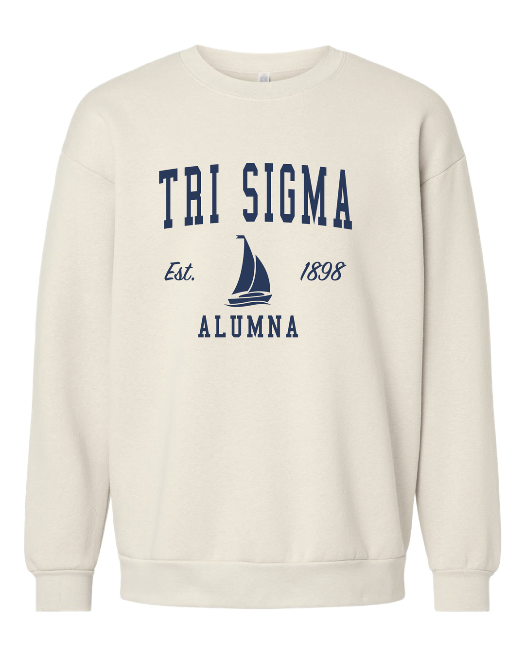 Alumna Vintage Crest Sorority Crewneck