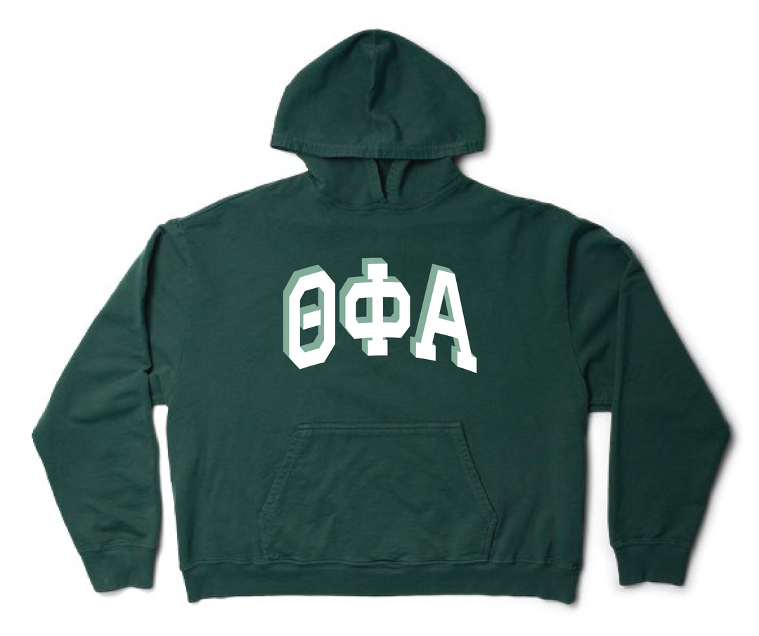 Greek Letter Alpine Matching Set Lightweight Hoodie