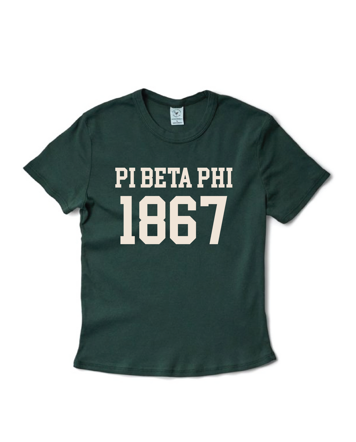 EST Year Alpine Sorority Baby Tee