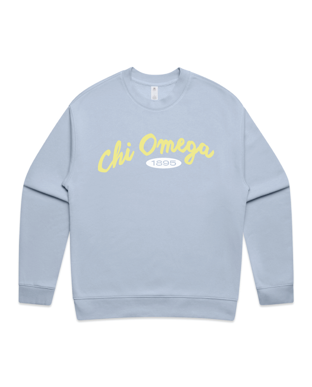 Curved Letters Heavy Weight Sorority Crewneck