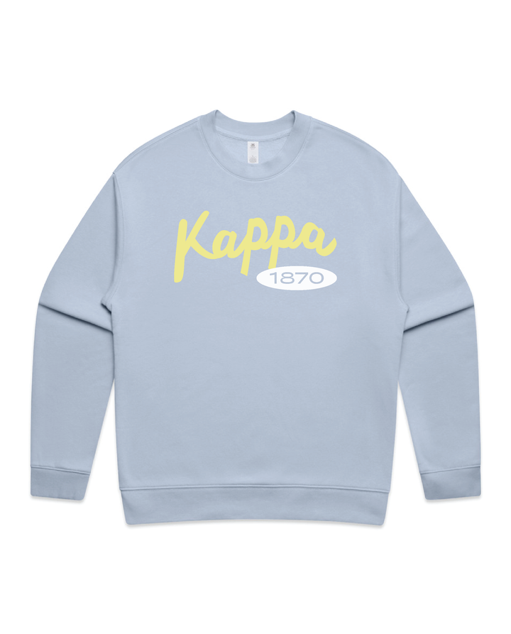 Curved Letters Heavy Weight Sorority Crewneck