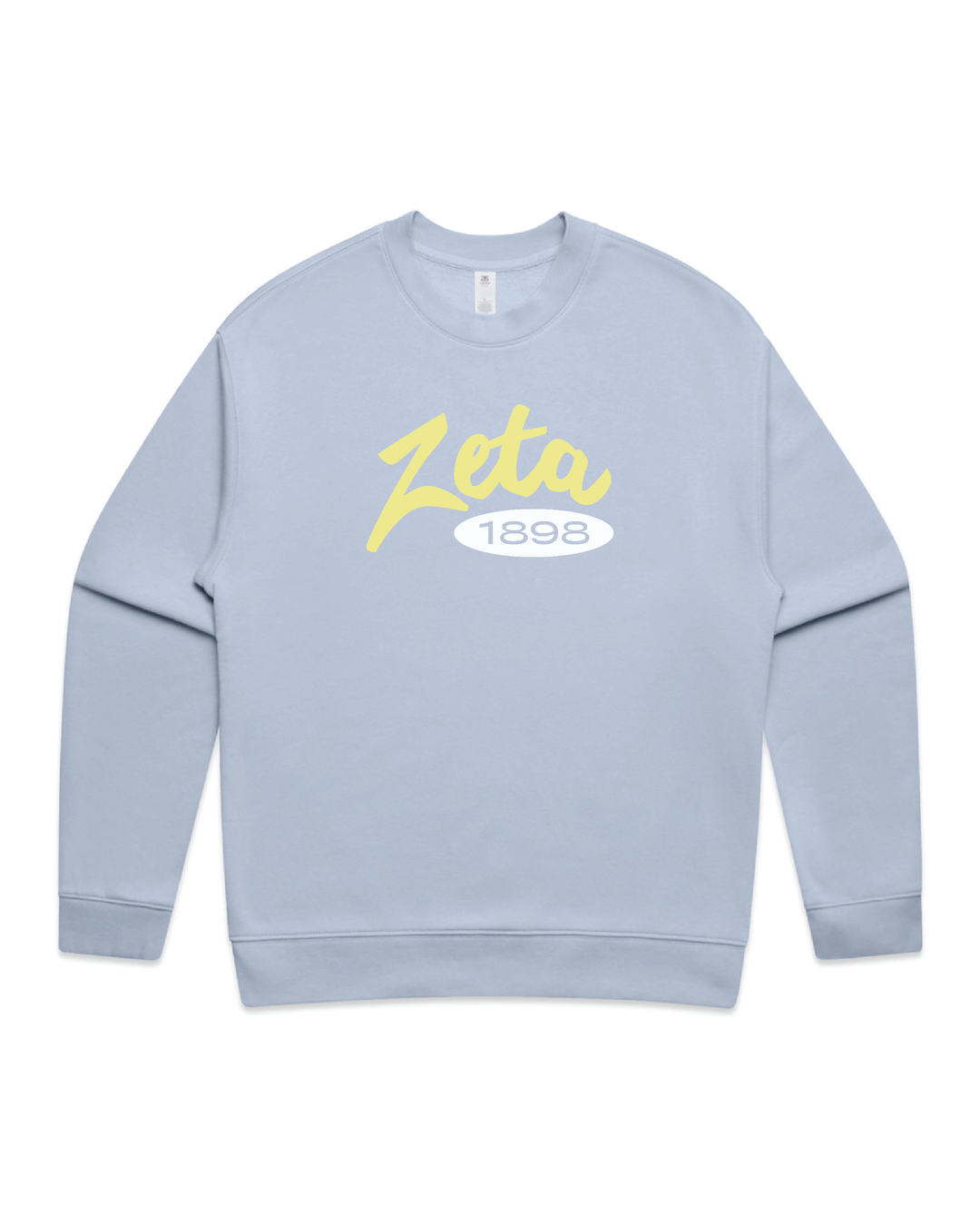 Curved Letters Heavy Weight Sorority Crewneck