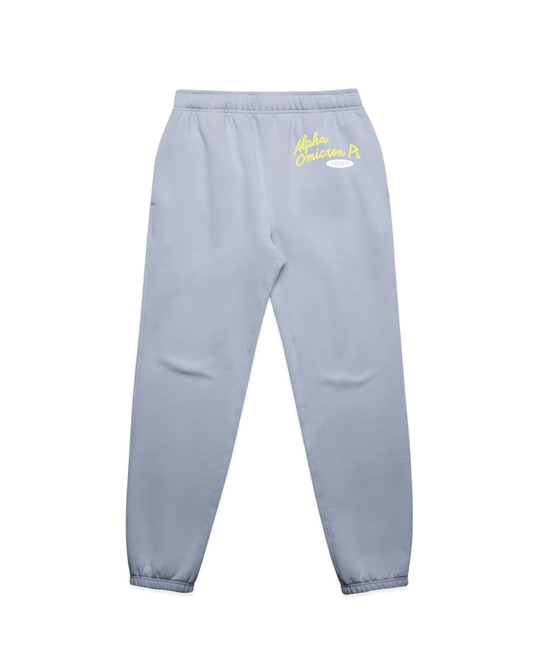 Curved Letters Heavy Weight Sorority Joggers