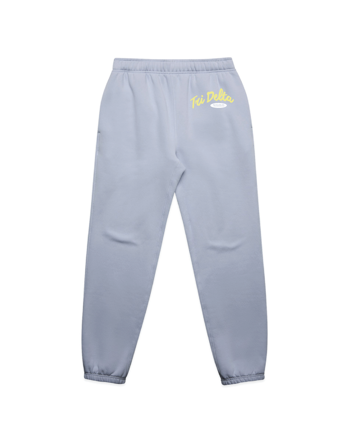 Curved Letters Heavy Weight Sorority Joggers