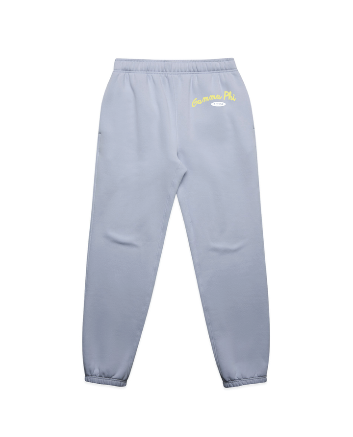 Curved Letters Heavy Weight Sorority Joggers