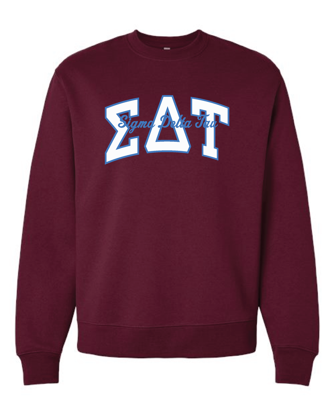 Varsity Maroon Heavy Weight Sorority Crewneck