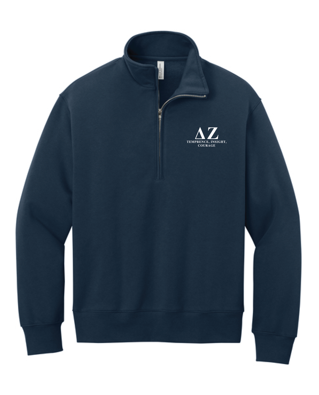 Est Year Embroidered Sorority Quarter Zip