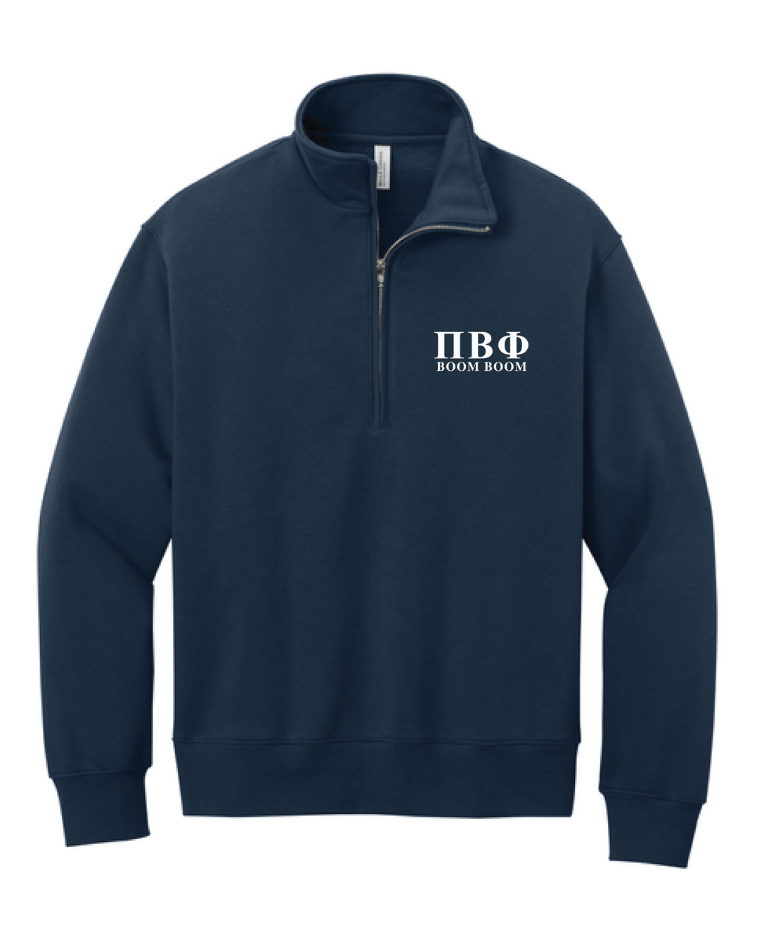 Est Year Embroidered Sorority Quarter Zip