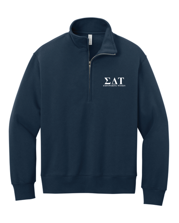 Est Year Embroidered Sorority Quarter Zip