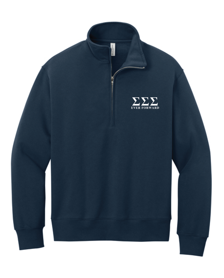 Est Year Embroidered Sorority Quarter Zip