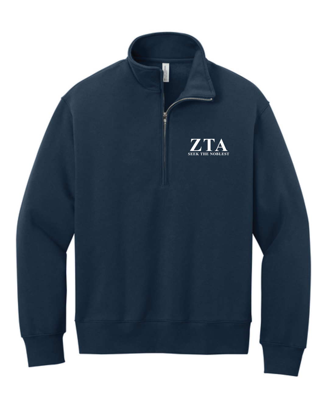 Est Year Embroidered Sorority Quarter Zip