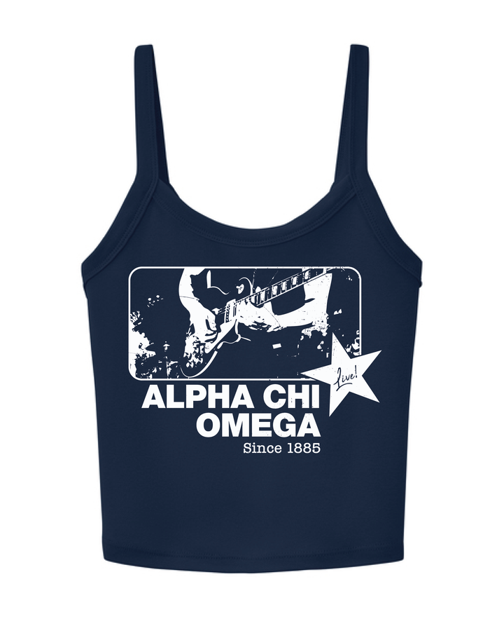 Sorority Live Navy Tank