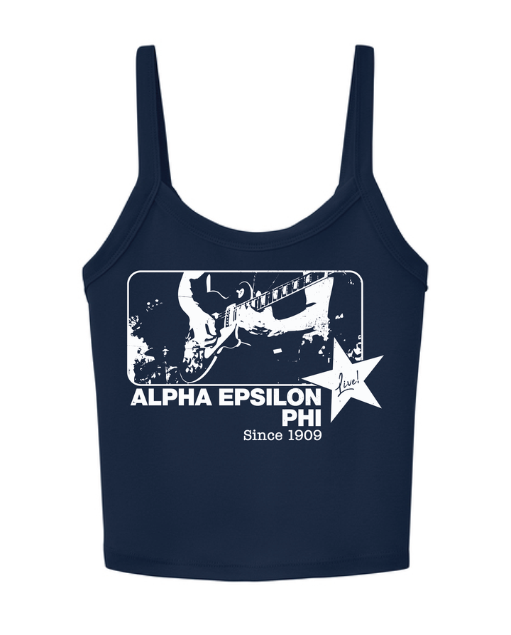 Sorority Live Navy Tank