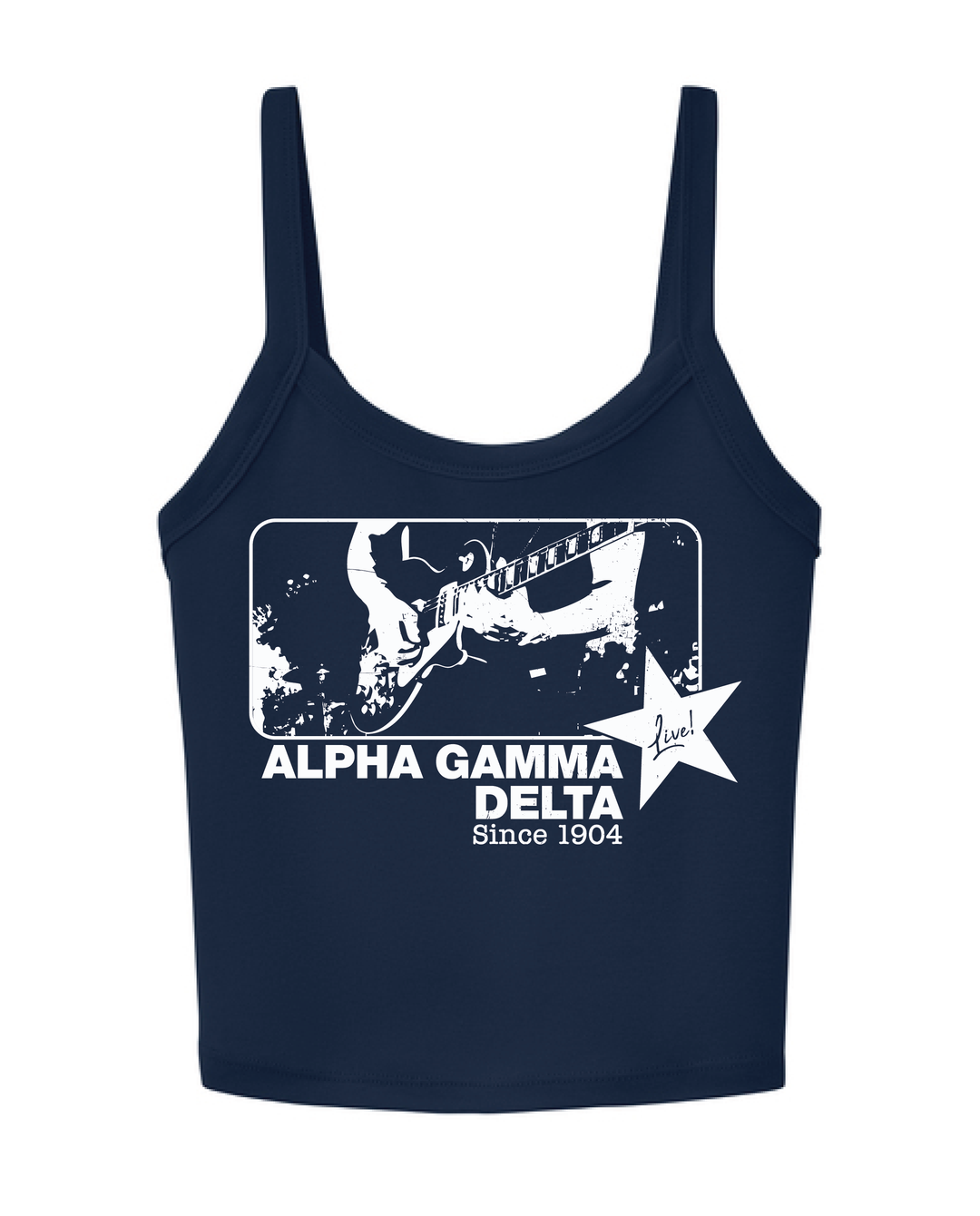 Sorority Live Navy Tank