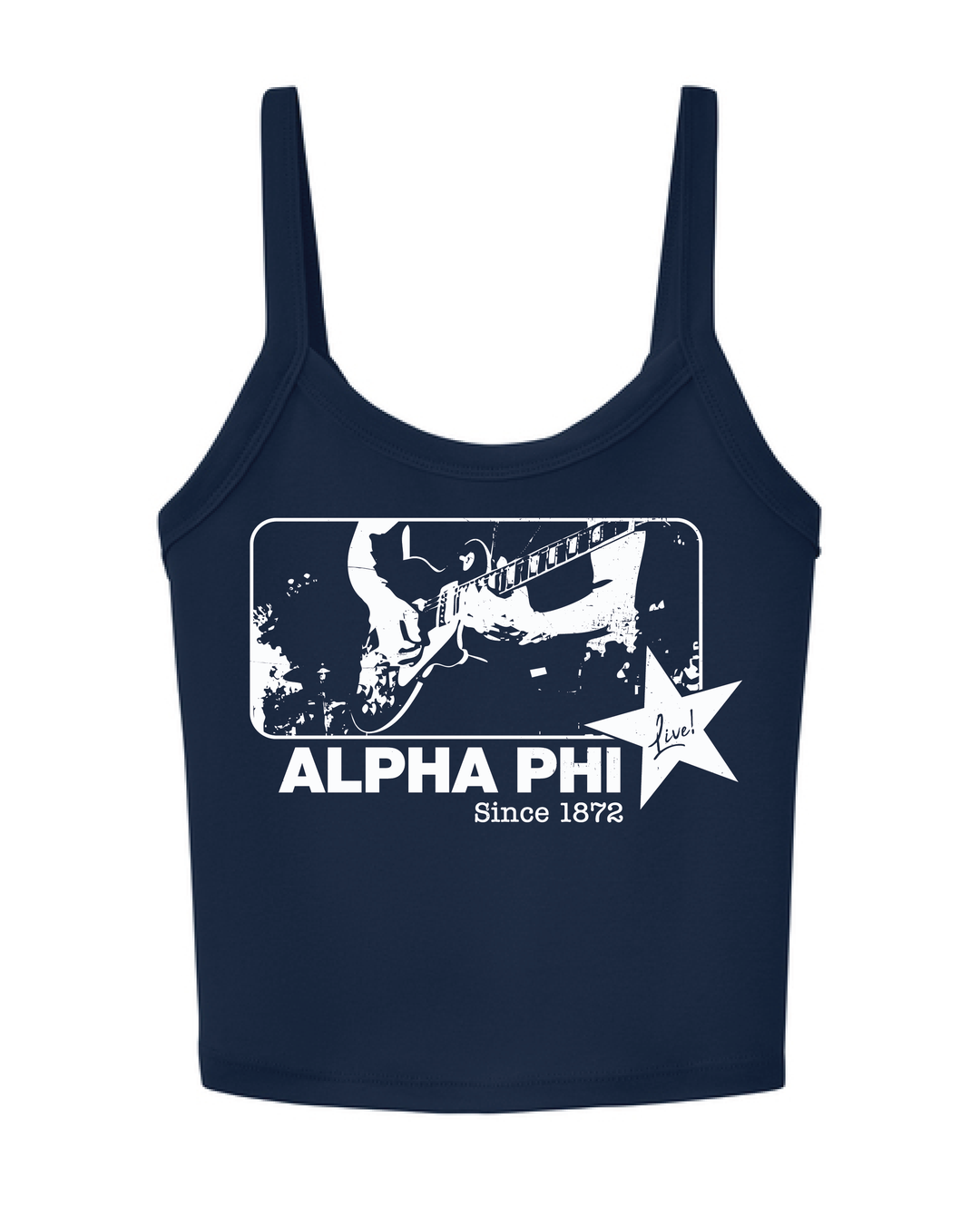Sorority Live Navy Tank