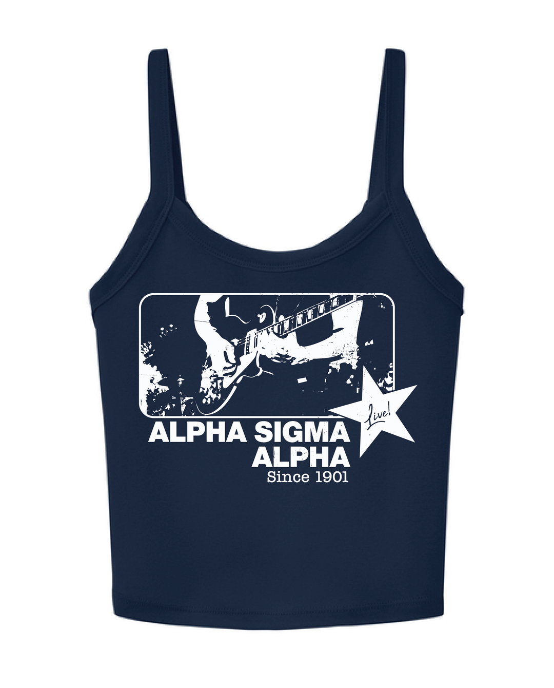 Sorority Live Navy Tank