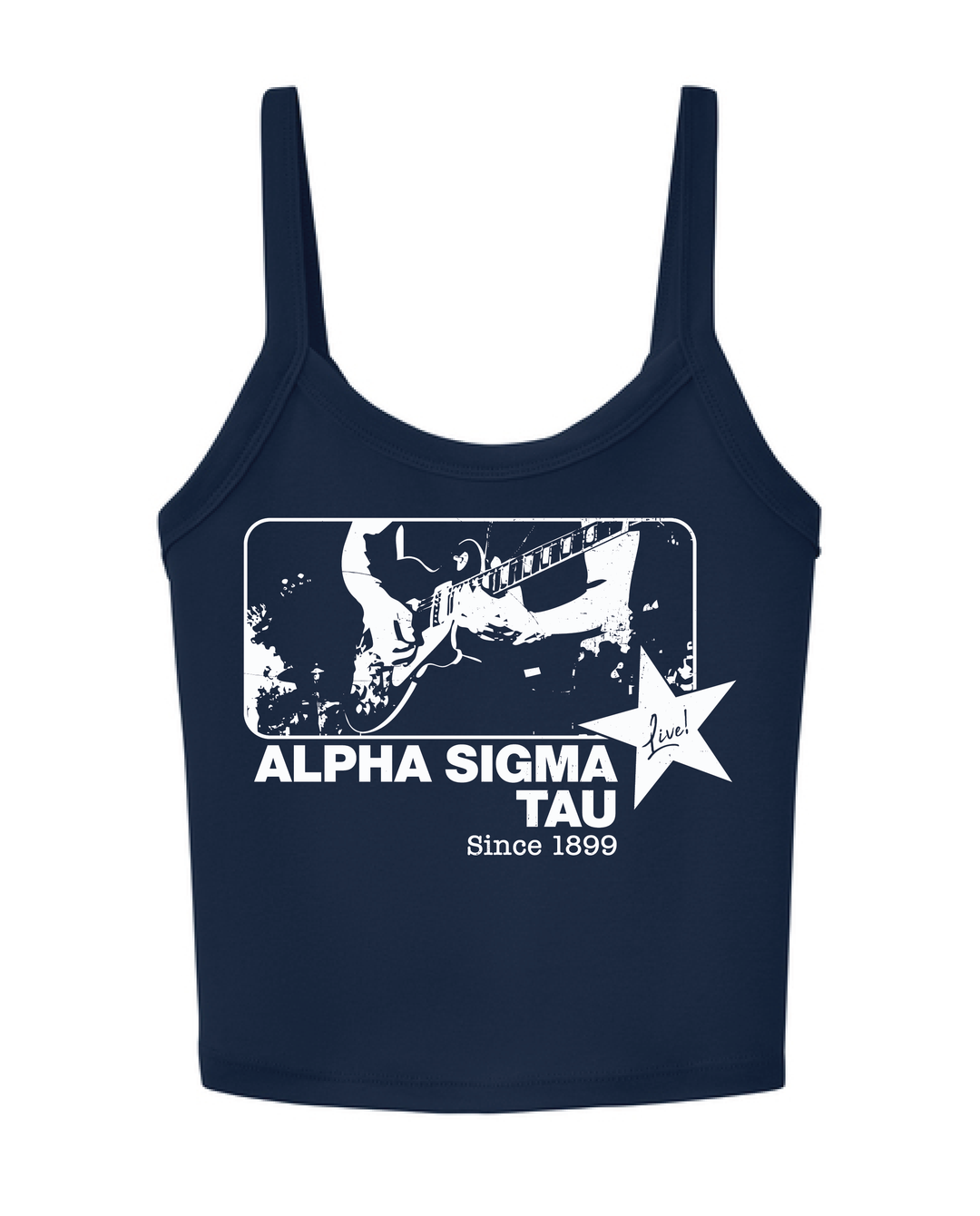 Sorority Live Navy Tank