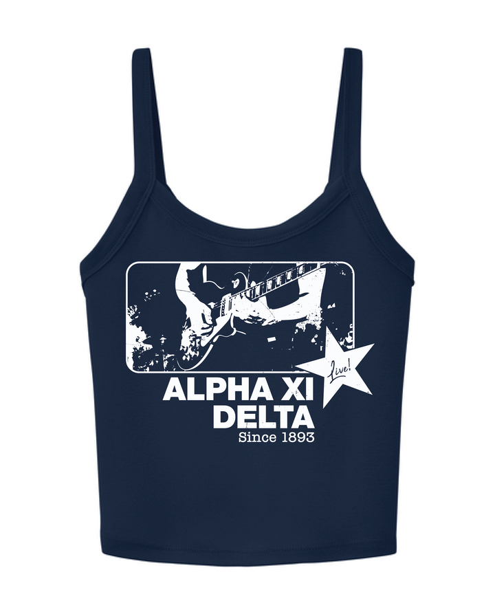 Sorority Live Navy Tank
