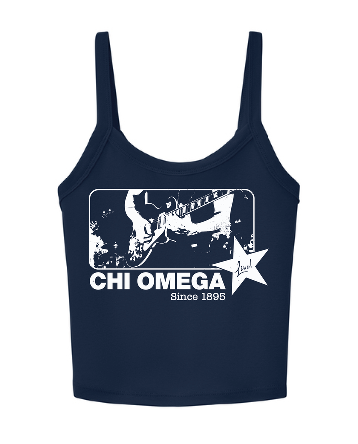 Sorority Live Navy Tank