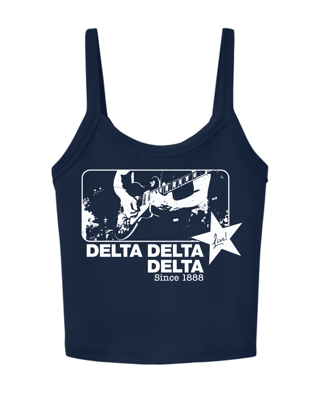 Sorority Live Navy Tank