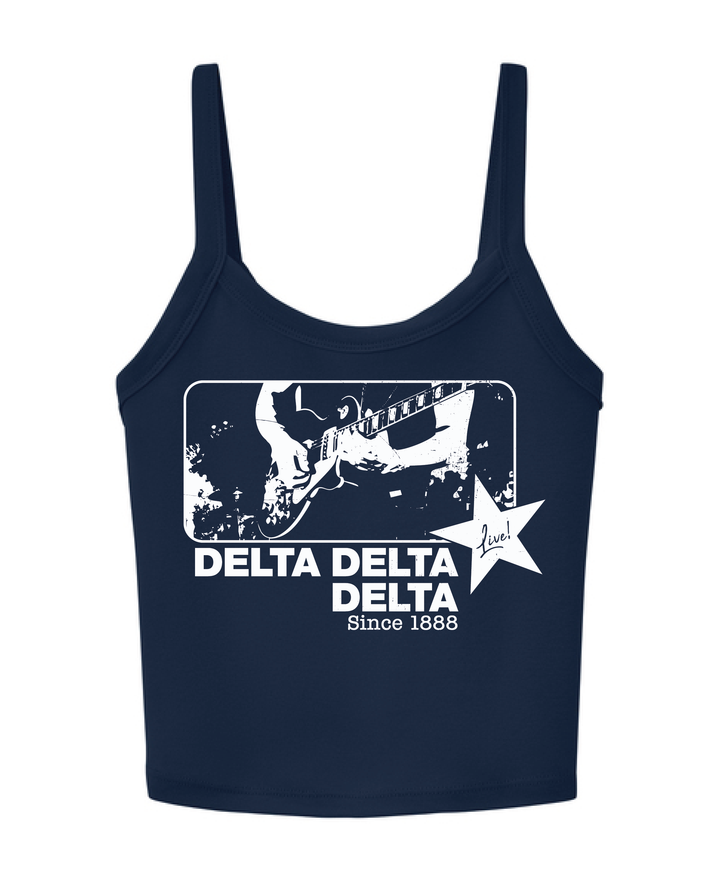 Sorority Live Navy Tank
