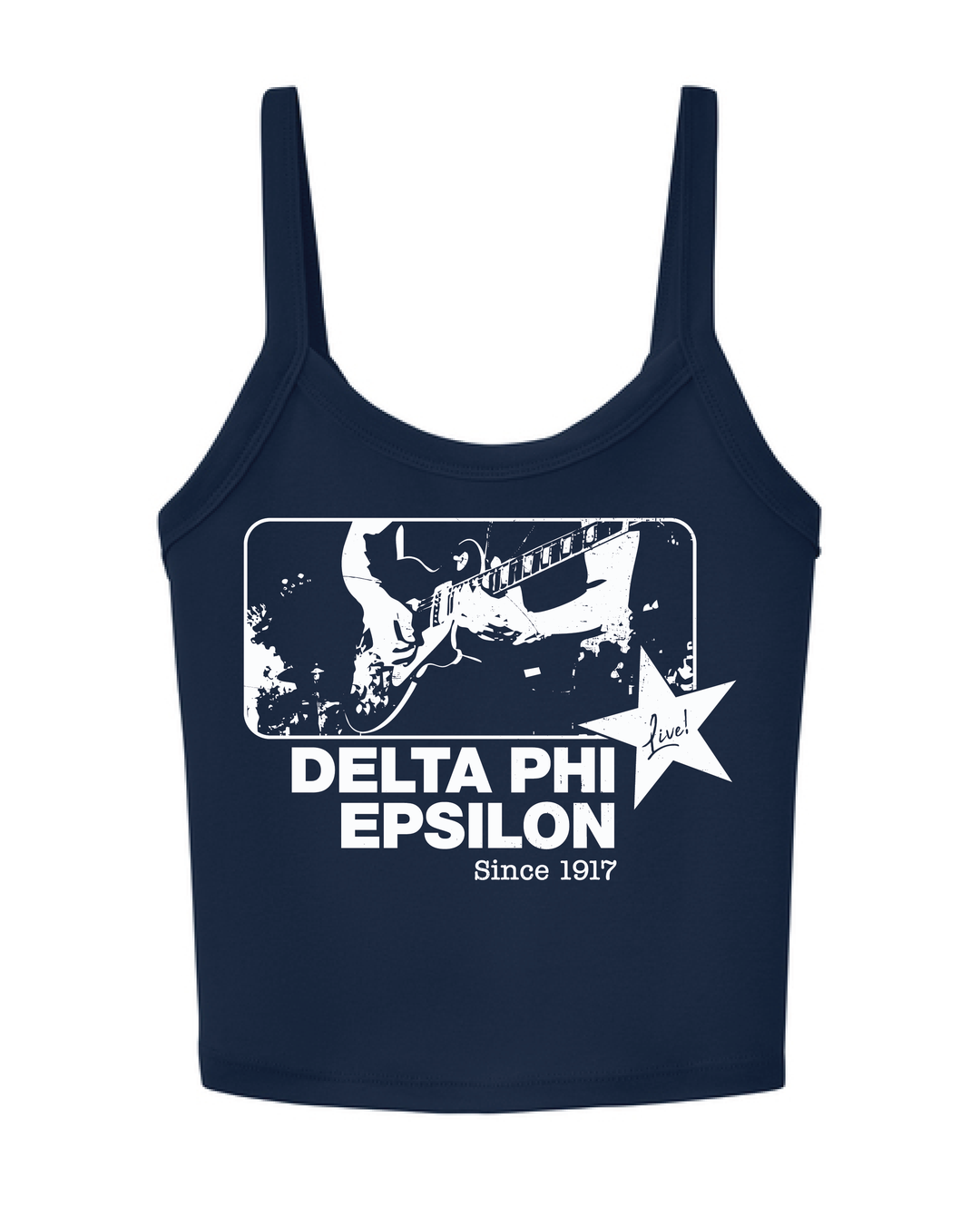 Sorority Live Navy Tank