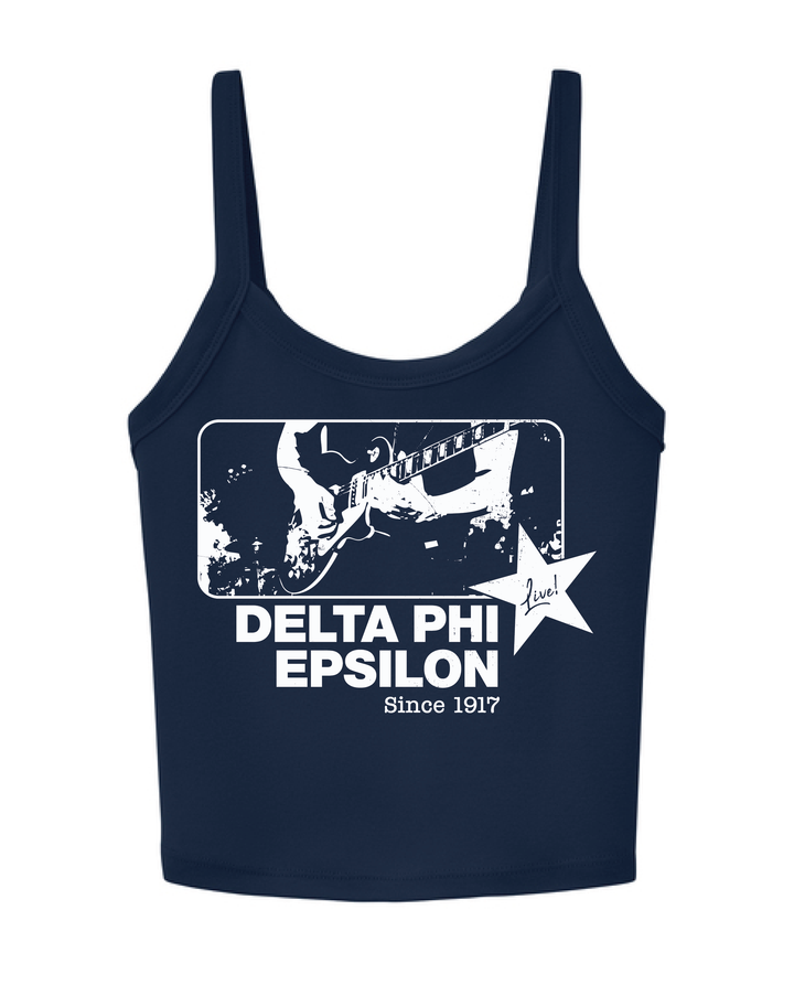 Sorority Live Navy Tank