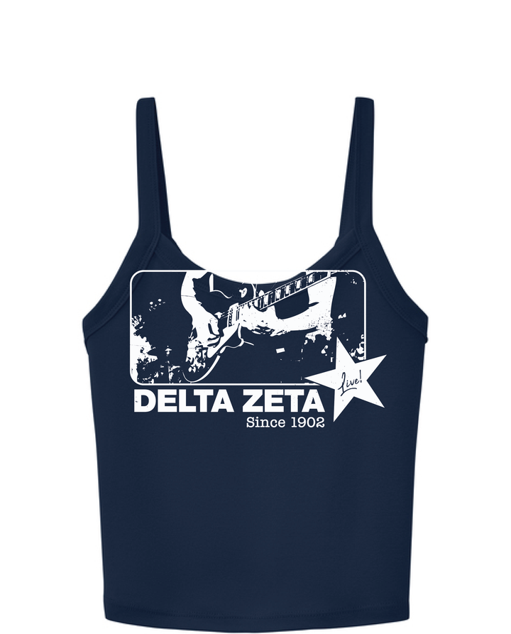 Sorority Live Navy Tank